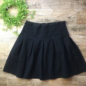 GAP Girls black pleated skirt size 14